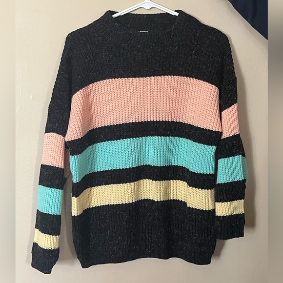 Vintage Pastel 1980s Oversized Cosby Sweater - Picture 1 of 3